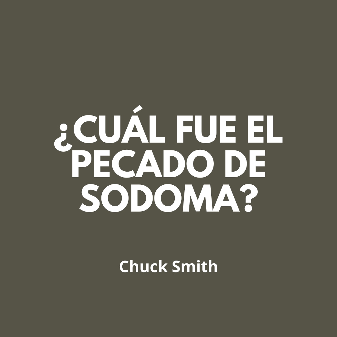El Pecado de Sodoma